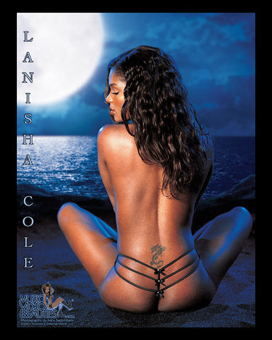 Lanisha Cole - Music Video Beauties RARE 8x10 Glossy: Full Moon