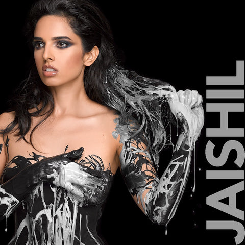 Jaishil in black and gray by Nick Saglimbeni for Painted Princess Project