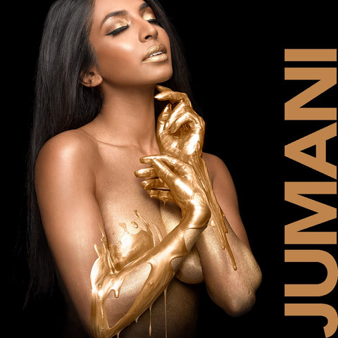 Jumani in gold by Nick Saglimbeni for Painted Princess Project