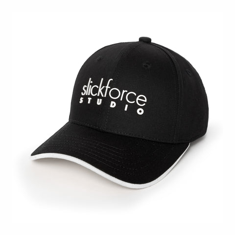 Slickforce Studio Hat - Black & White